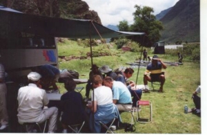 Eating after rafting