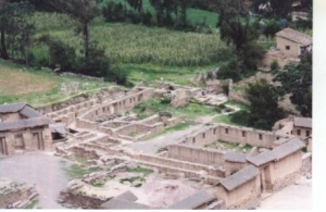 View down fromtemple